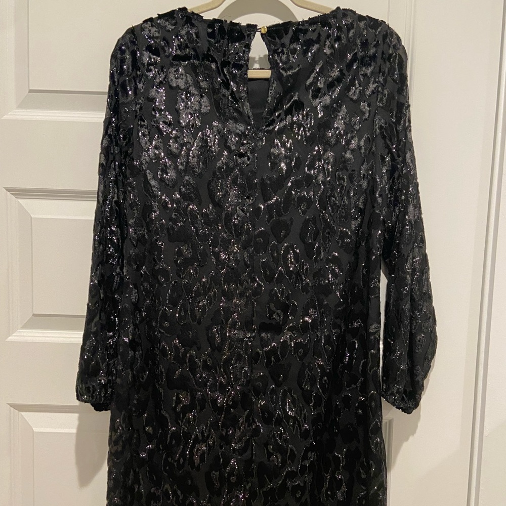 NWT Sail to Sable Leopard Long Sleeve Dress
